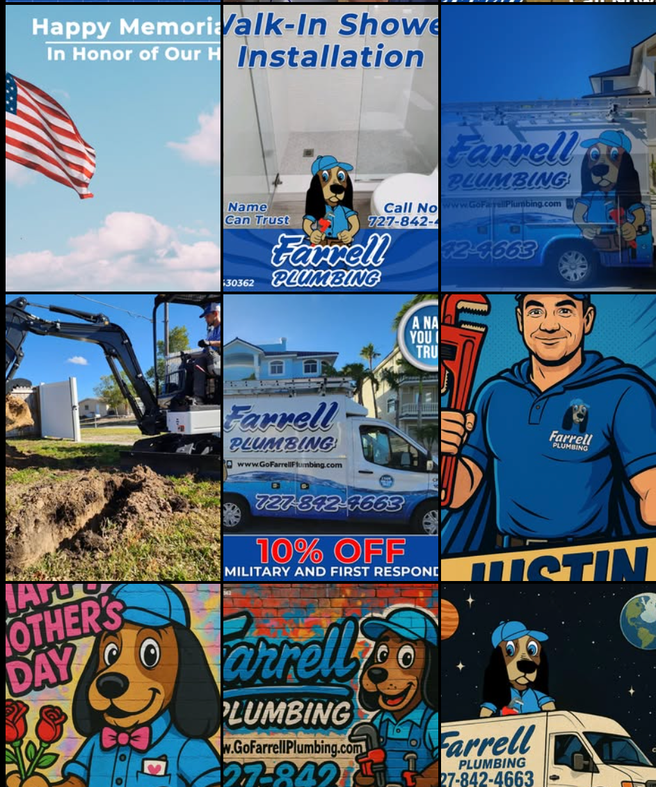 Instagram grid preview